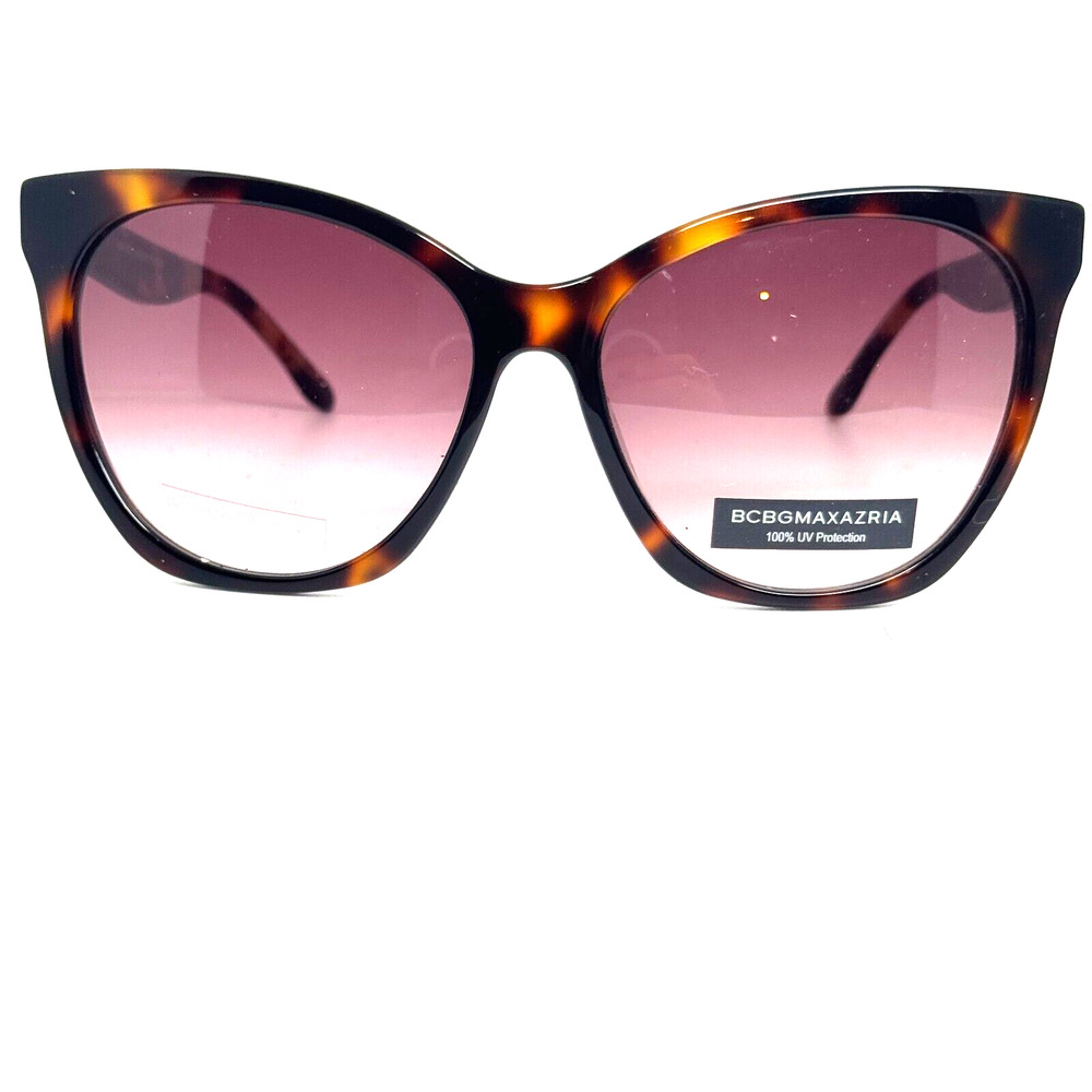 BCBGMAXAZRIA Sunglasses FLAWLESS Tortoise Brown Cat Eye H16621